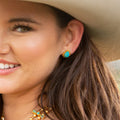 Starburst Stud Earrings by Christina Greene