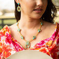 Sweet Squash Blossom Necklace by Christina Greene