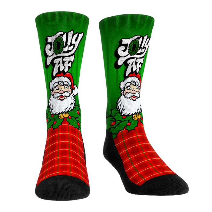 Christmas - Jolly AF by Rock 'Em Socks