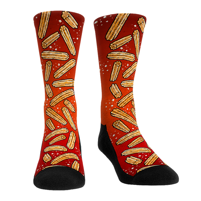 Churros All-Over (Red) by Rock 'Em Socks