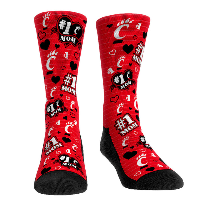 Cincinnati Bearcats - #1 Mom by Rock 'Em Socks