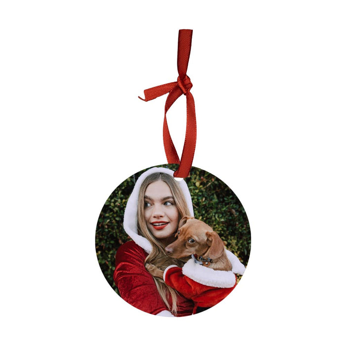 Sublimation Ornament Double-sided Aluminum - Round 3.5-4.5" by INNOSUB USA by INNOSUB USA