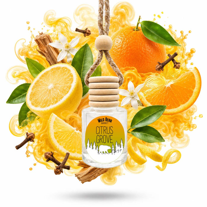 Citrus Grove Car Freshener by Wild Bear Market