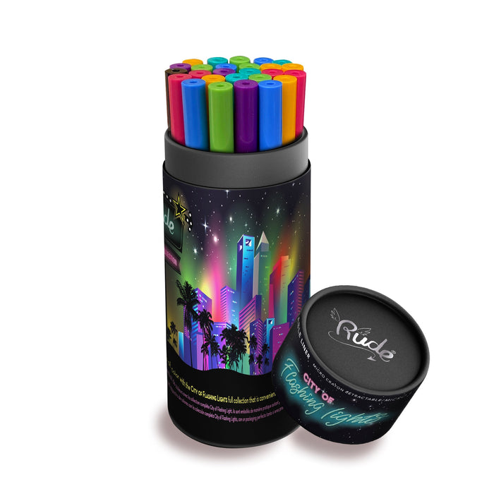 RUDE City of Flashing Lights Liner Collection by Avera Group
