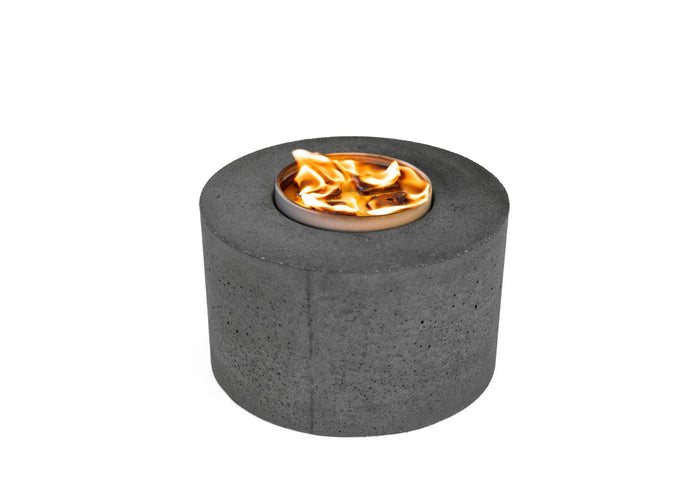 Classic Cylinder Concrete Fire Pit by City Bonfires