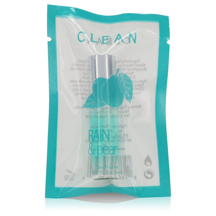 Clean Rain & Pear by Clean Mini Eau Fraiche .17 oz for Women by Avera Group