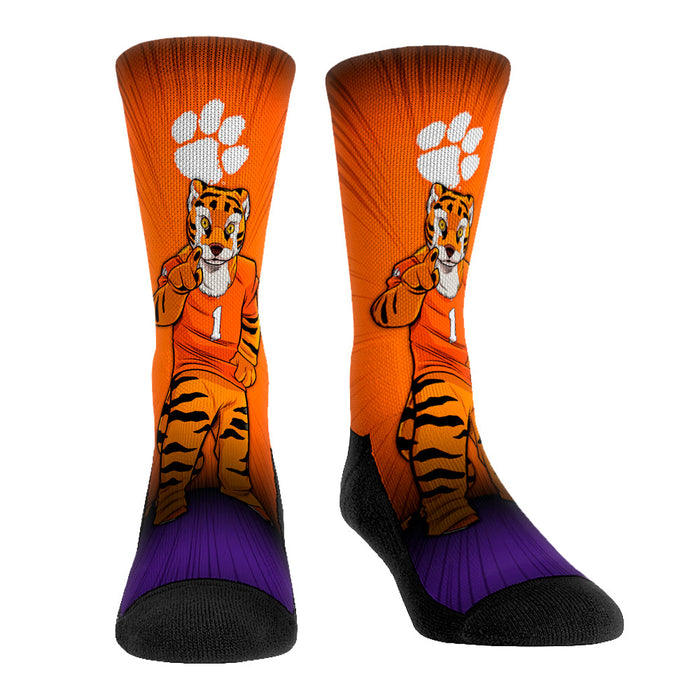 Clemson Tigers - Mascot Pump Up! by Rock 'Em Socks