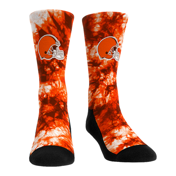Cleveland Browns - Team Tie Dye by Rock 'Em Socks