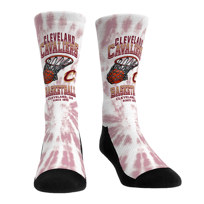 Cleveland Cavaliers - Vintage Hoop by Rock 'Em Socks