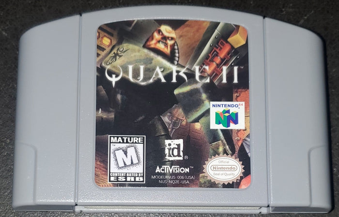 Quake 2 Nintendo 64 N64 Video Game Cartridge 1999 by VintageVideoGameStore