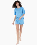 Jenni by Jennifer Moore Womens Lettuce-Edge Pajama Top, Size XL by Vanessa Jane
