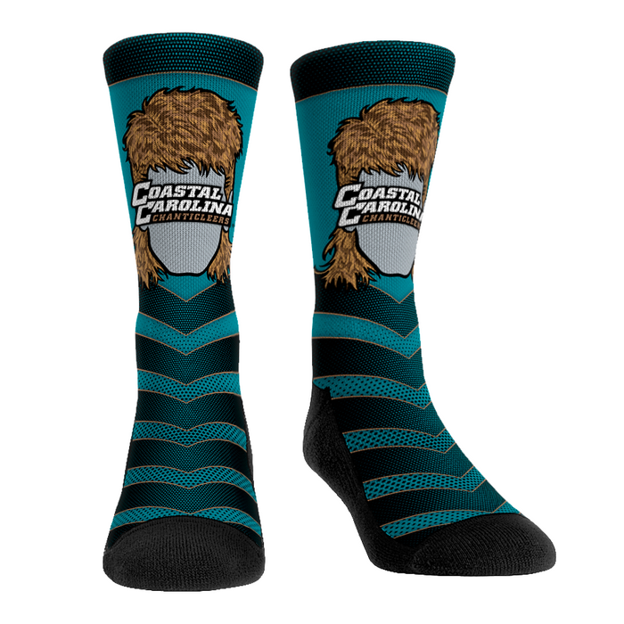 Coastal Carolina Chanticleers - Mullet Socks by Rock 'Em Socks