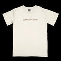 Embroidered Coffee + Chaos Tee by Obsessed with graphic tees
