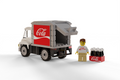 Cola Soda Delivery Truck with Minifig by B3 Customs
