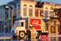 Cola Soda Delivery Truck with Minifig by B3 Customs