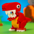 Baby T-Rex Dinosaur Building Set by B3 Customs