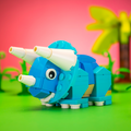 Triceratops - Custom Dinosaur Set made using LEGO parts - B3 Customs by B3 Customs