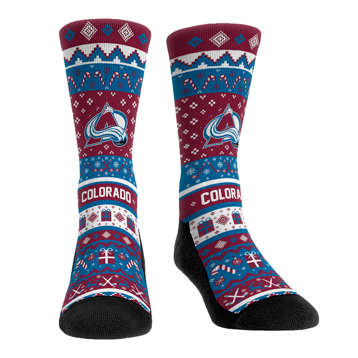 Colorado Avalanche - Tacky Sweater by Rock 'Em Socks