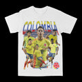 Colombia Soccer Graphic Tee by Obsessed with graphic tees