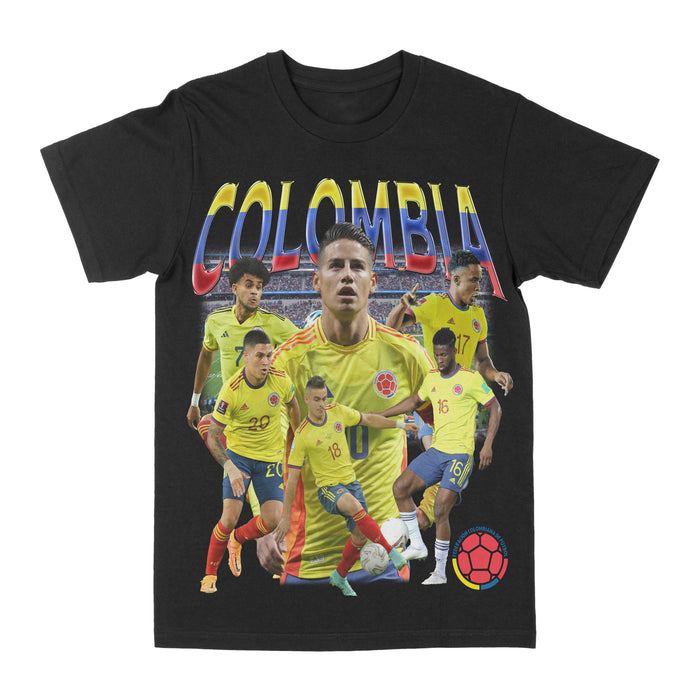 Colombia Soccer Graphic Tee by Obsessed with graphic tees
