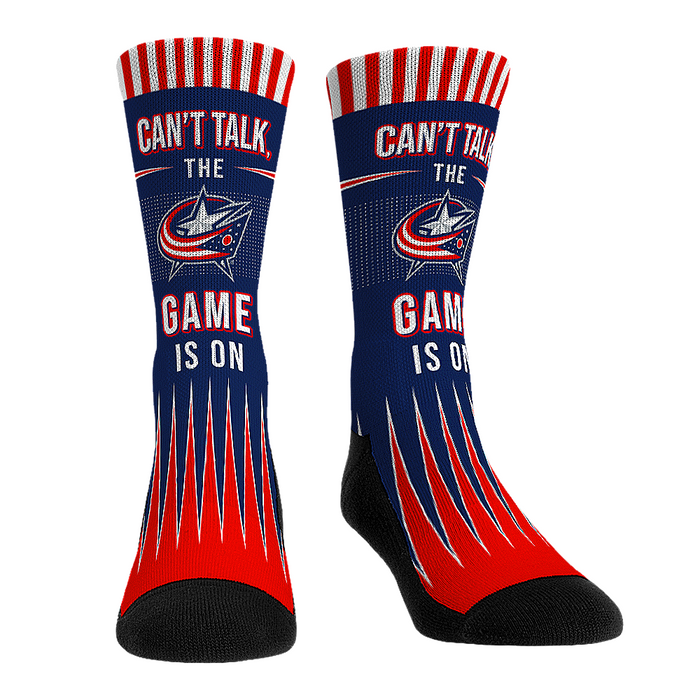 Columbus Blue Jackets - Can't Talk by Rock 'Em Socks