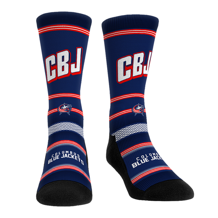Columbus Blue Jackets - Slogan by Rock 'Em Socks