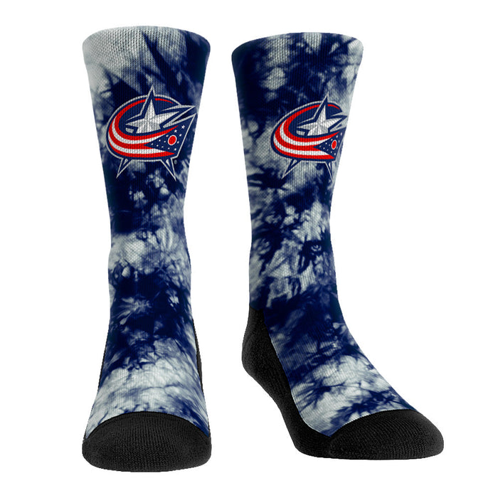 Columbus Blue Jackets - Team Tie Dye by Rock 'Em Socks