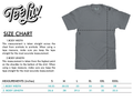 Tee Luv x Comfort Colors USPS U.S. Mail Eagle T-Shirt - Blue Jean by Tee Luv