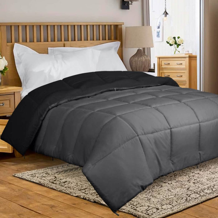 Royale All Season Down Alternative Lightweight Quilted Bedding Comforter with Corner Tabs by DailySale