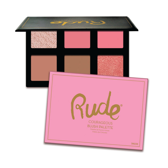 RUDE Courageous Blush Palette by Avera Group
