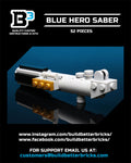 Luke's Blue Lightsaber Building Kit made using LEGO parts - B3 Customs by B3 Customs