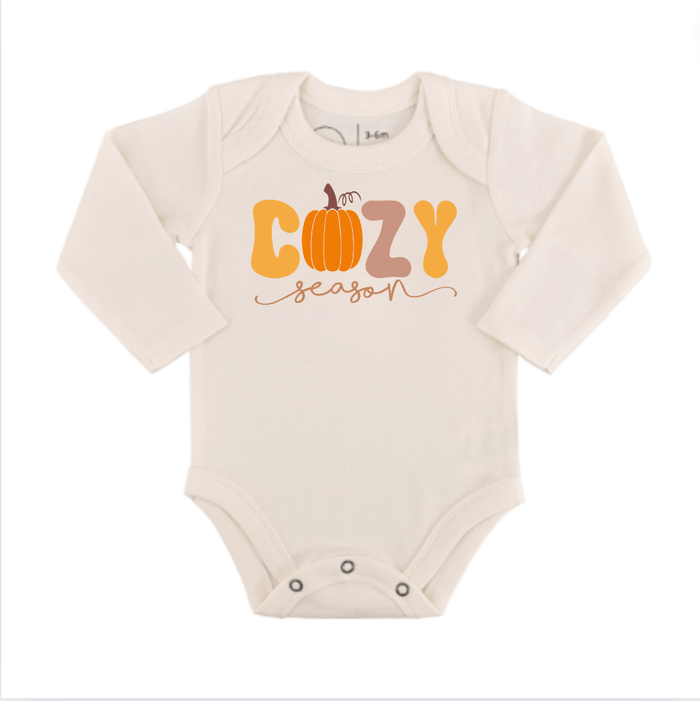 graphic bodysuit | cozy season (long sleeve) by Finn + Emma