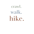 graphic bodysuit | crawl walk hike by Finn + Emma