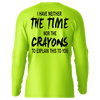 Crayons - Hi-Visibility UPF 50 Long Sleeve Sun Shirt