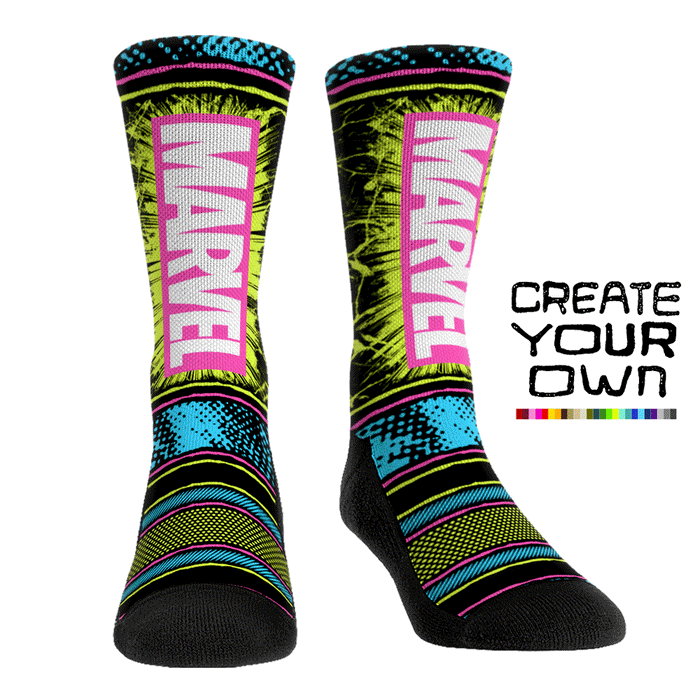Creator Studio - Marvel Brick Logo by Rock 'Em Socks