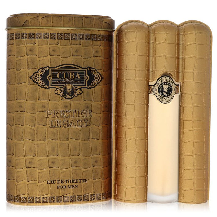 Cuba Prestige Legacy by Cuba Eau De Toilette Spray 3 oz for Men by Avera Group