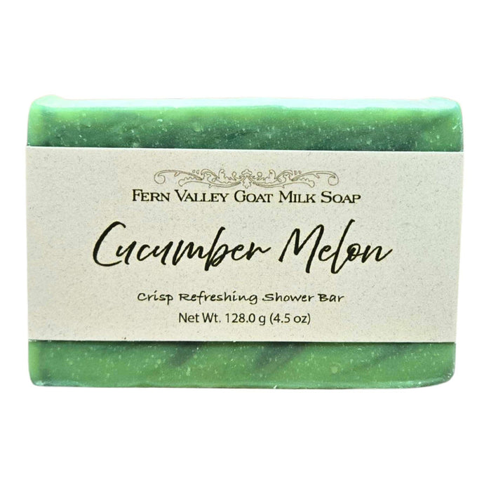 Handmade Goat Milk Soap | Refreshing Cucumber Melon by Fern Valley Soap