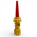 Red Blade w/ Gold Hilt Minifig Costume [3D Printed] by B3 Customs
