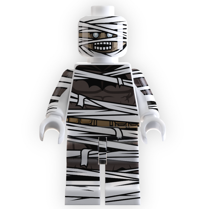 DARK BAT as Mummy Minifig made using LEGO parts by B3 Customs