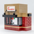 Brick-Fil-A Food Stand with Employee Minifig by B3 Customs