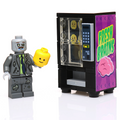 Fresh Brains Zombie Vending Machine w/ Zombie Minifig by B3 Customs