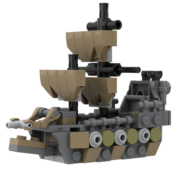 Mini The Flying Dutchman Pirate Ship by B3 Customs