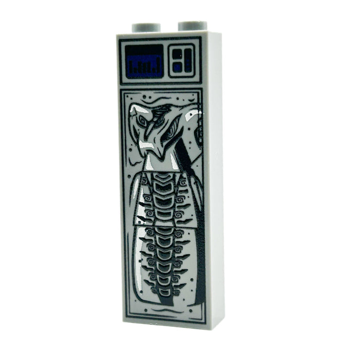 Scales in Carbonite (1x2x5 Brick)) by B3 Customs