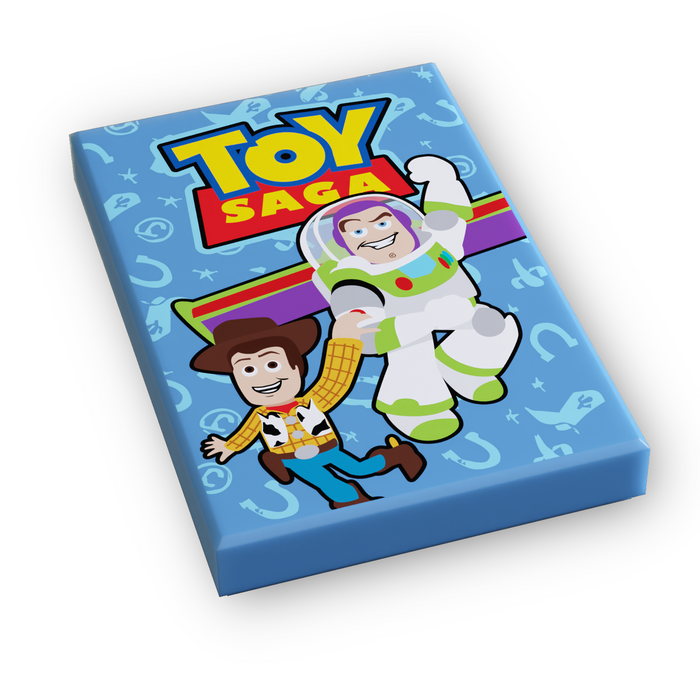Toy Saga Movie Cover (2x3 Tile) by B3 Customs