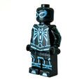 Spidey (Tron-Blue Variant) Minifig by B3 Customs