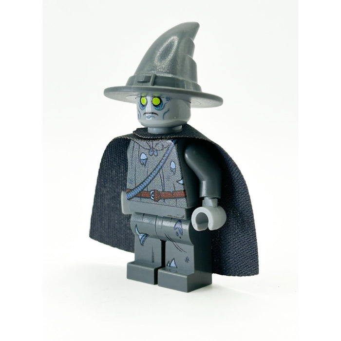 Zandalf, Zombie Wizard Minifig made using LEGO parts by B3 Customs