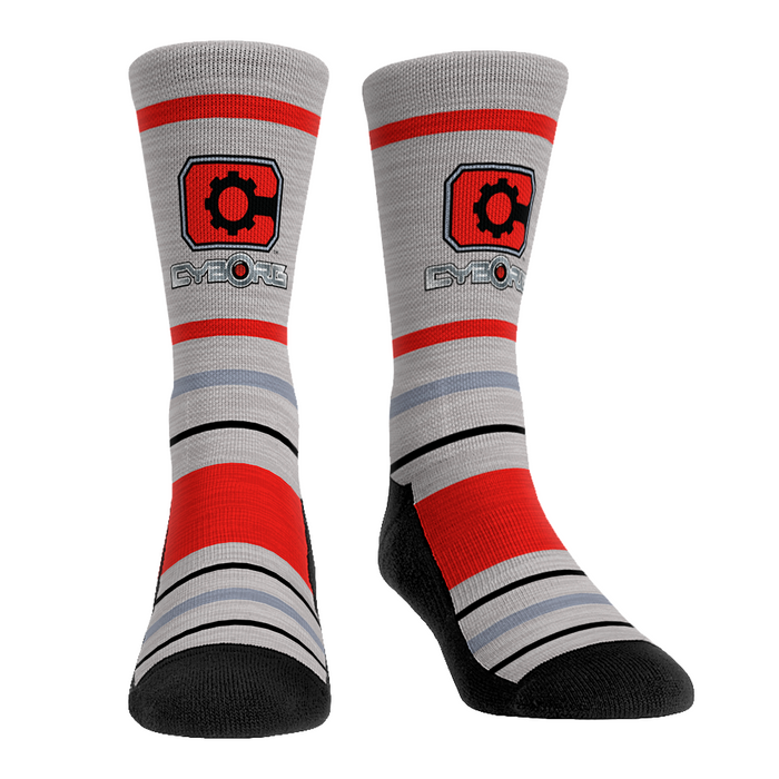 Cyborg - Classic Stripes by Rock 'Em Socks