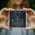May 14th Taurus Necklace