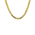 14k Yellow Gold Diamond Cut Round Franco Chain (5.30 mm) by Avera Group