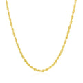 14k Yellow Gold Light Rope Chain (2.00 mm) by Avera Group